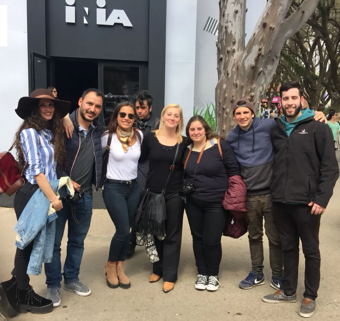 Estudiantes de periodismo en el Prado 2018