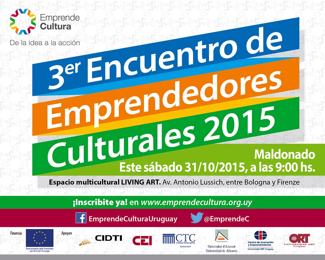 3er Encuentro de Emprendedores Culturales 2015