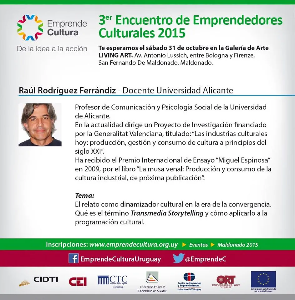 3er Encuentro de Emprendedores Culturales 2015