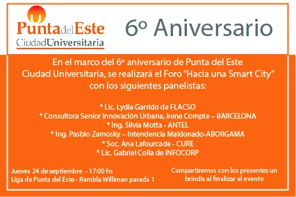 6º Aniversario Punta del Este Ciudad Universitaria