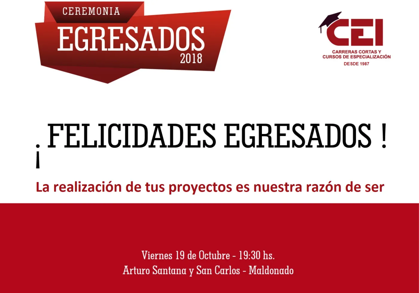 Reconocimiento a Egresados 2018