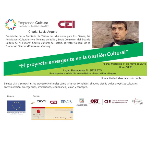 El proyecto emergente en la gestión cultural
