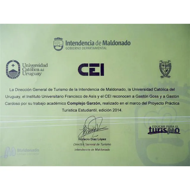 Práctica Turística Estudiantil 2014