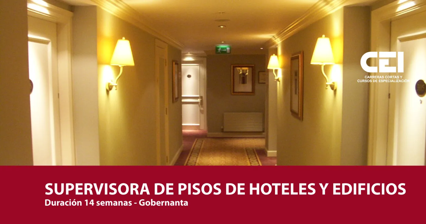 Supervisora de Pisos de Hoteles y Edificios