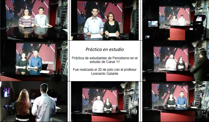Práctica en estudio