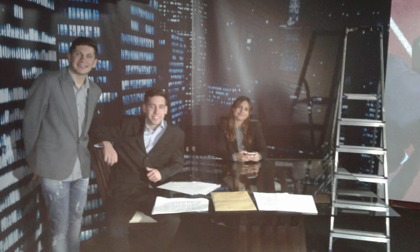 Nueva práctica en estudios de Canal 11