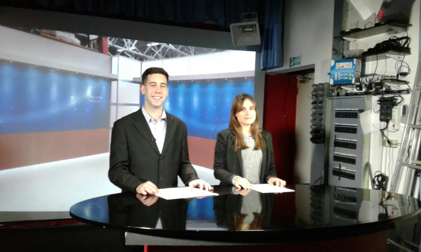 Nueva práctica en estudios de Canal 11