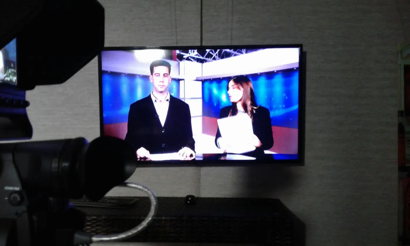 Nueva práctica en estudios de Canal 11